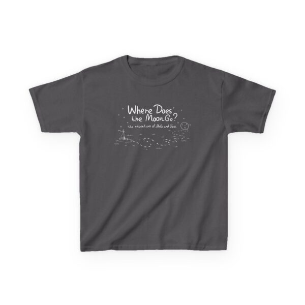 Kids Where Does the Moon Go? Heavy Cotton™ Tee - Image 9