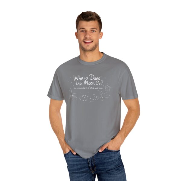 QR CODE Unisex WDTMG Garment-Dyed T-shirt - Image 12