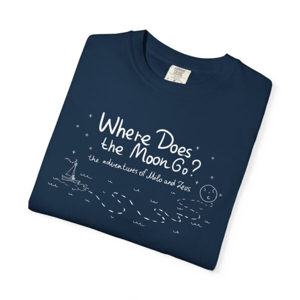 QR CODE Unisex WDTMG Garment-Dyed T-shirt - Image 3