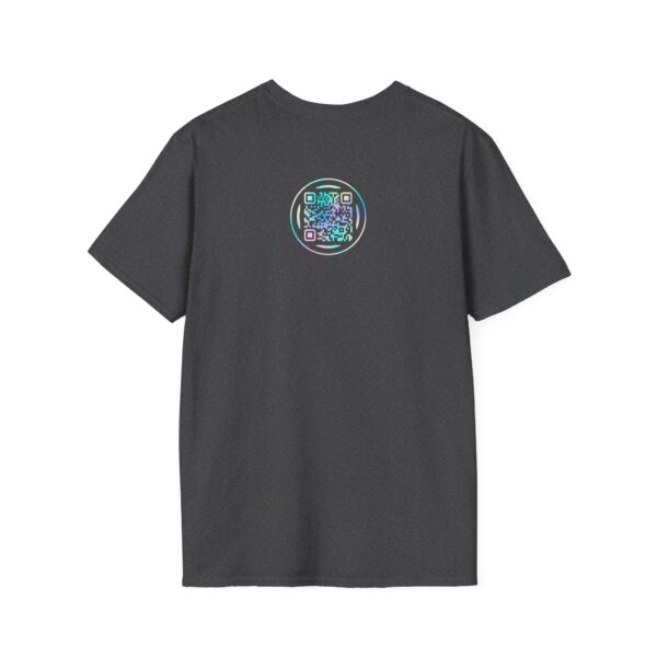 QR CODE Unisex WDTMG Softstyle T-Shirt - Image 6