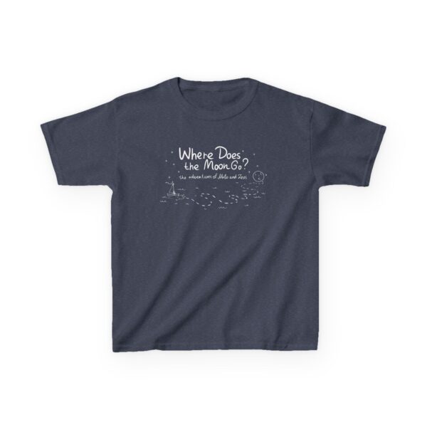 Kids Where Does the Moon Go? Heavy Cotton™ Tee - Image 17