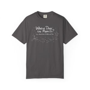 QR CODE URL Unisex WDTMG Garment-Dyed T-shirt