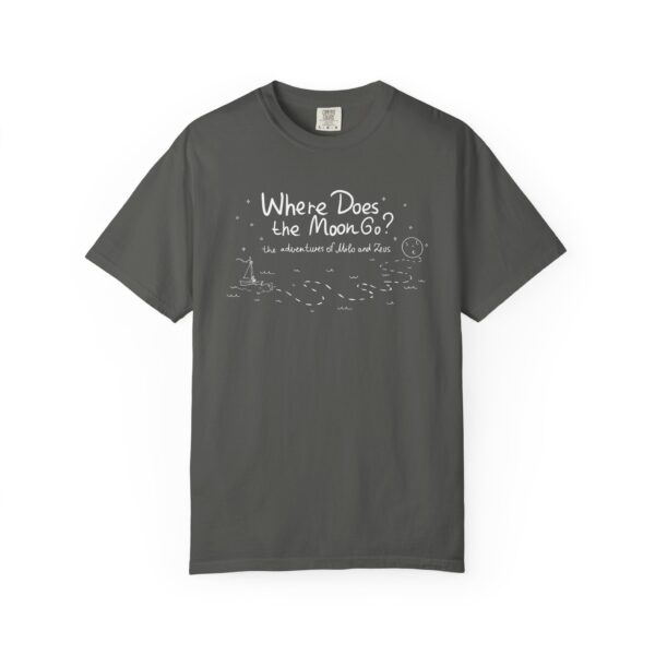 QR CODE Unisex WDTMG Garment-Dyed T-shirt - Image 5