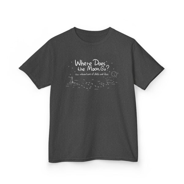 Kids Where Does the Moon Go? Heavy Cotton™ Tee - Image 7