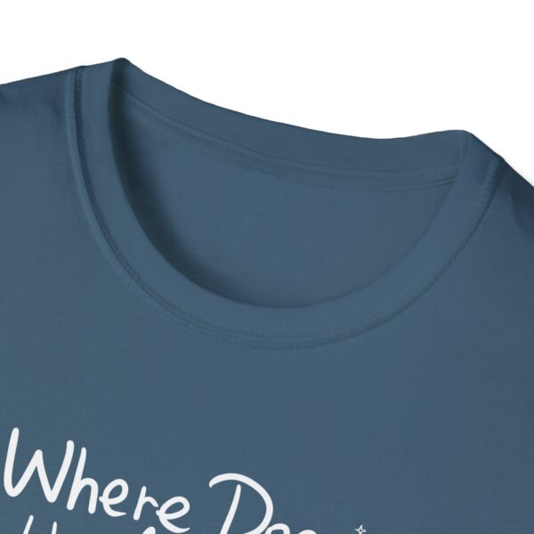 QR CODE URL Unisex WDTMG Softstyle T-Shirt - Image 3
