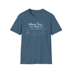 QR CODE URL Unisex WDTMG Softstyle T-Shirt