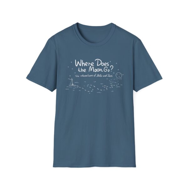 QR CODE URL Unisex WDTMG Softstyle T-Shirt
