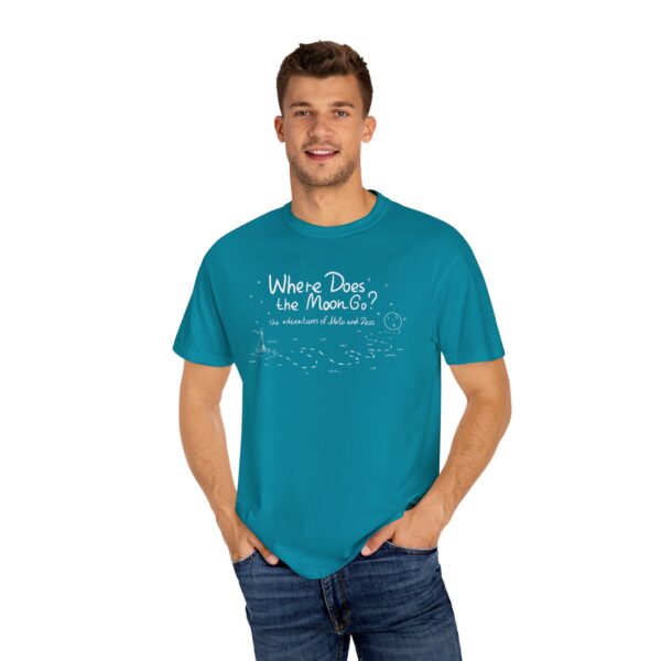 QR CODE Unisex WDTMG Garment-Dyed T-shirt - Image 16