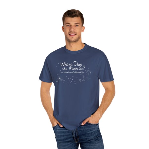 QR CODE Unisex WDTMG Garment-Dyed T-shirt - Image 24
