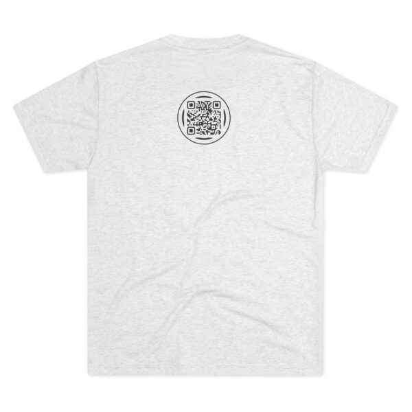 QR CODE Unisex WDTMG (V2) Tri-Blend Crew Tee - Image 2