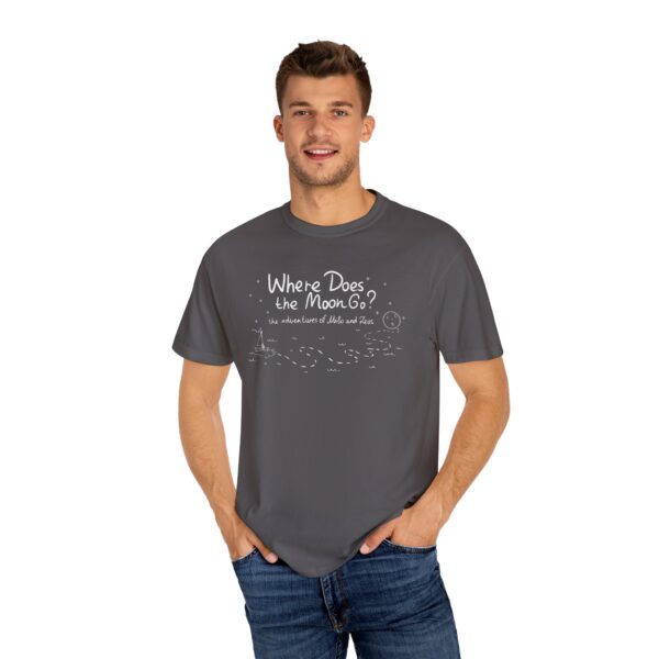 QR CODE Unisex WDTMG Garment-Dyed T-shirt - Image 28