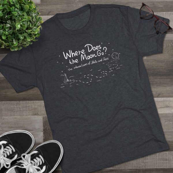 QR CODE Unisex WDTMG Tri-Blend Crew Tee - Image 11