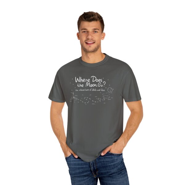 QR CODE Unisex WDTMG Garment-Dyed T-shirt - Image 8