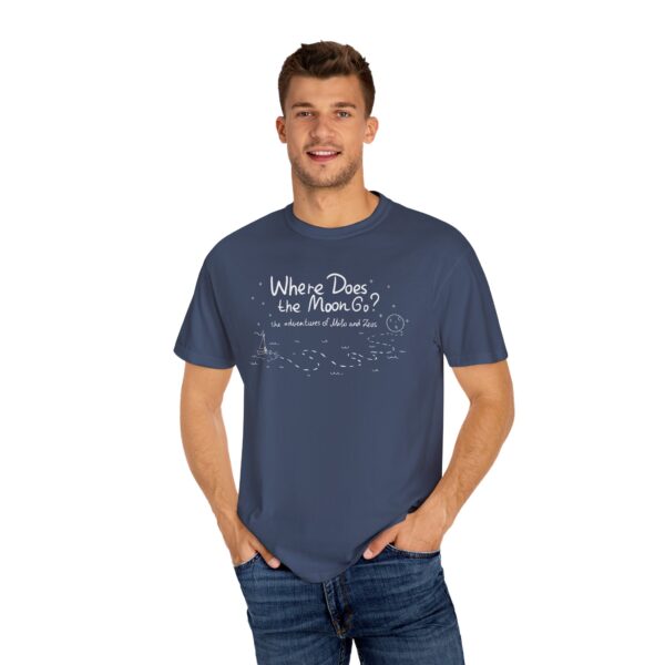 QR CODE Unisex WDTMG Garment-Dyed T-shirt - Image 20