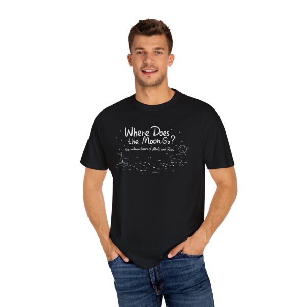 QR CODE Unisex WDTMG Garment-Dyed T-shirt - Image 32