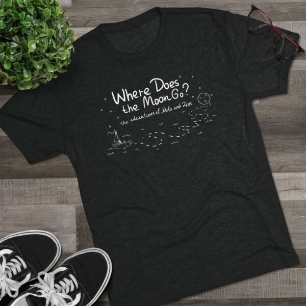 QR CODE Unisex WDTMG Tri-Blend Crew Tee - Image 3