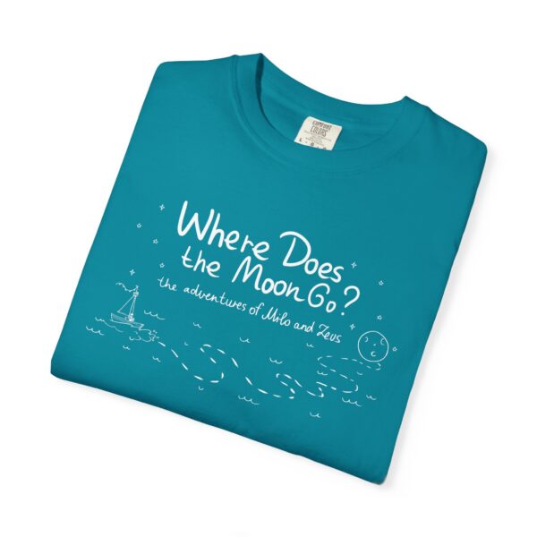 QR CODE Unisex WDTMG Garment-Dyed T-shirt - Image 15