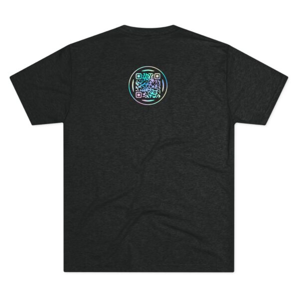 QR CODE Unisex WDTMG Tri-Blend Crew Tee - Image 2