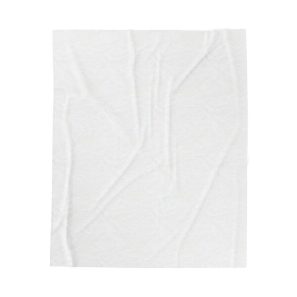 Moon Velveteen Plush Blanket (White) - Image 3