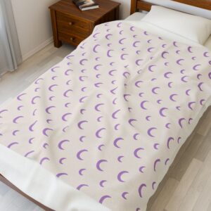 Moon Velveteen Plush Blanket (Official)